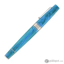 Leonardo Supernova Regular Size Fountain Pen In Star Light Blue With Silver Trim -Pen & Paper Store leonardo supernova regular size fountain pen in star light blue with silver trim 352