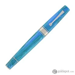Leonardo Supernova Regular Size Fountain Pen In Star Light Blue With Silver Trim -Pen & Paper Store leonardo supernova regular size fountain pen in star light blue with silver trim 389