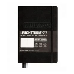 Leuchtturm 1917 Hardcover Bullet Journal In Black - A5