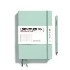 Leuchtturm 1917 Hardcover Dot Grid Notebook In Mint Green - A5