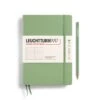 Leuchtturm 1917 Hardcover Dot Grid Notebook In Sage - A5