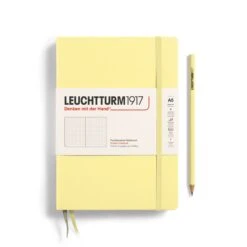 Leuchtturm 1917 Hardcover Dot Grid Notebook In Vanilla - A5