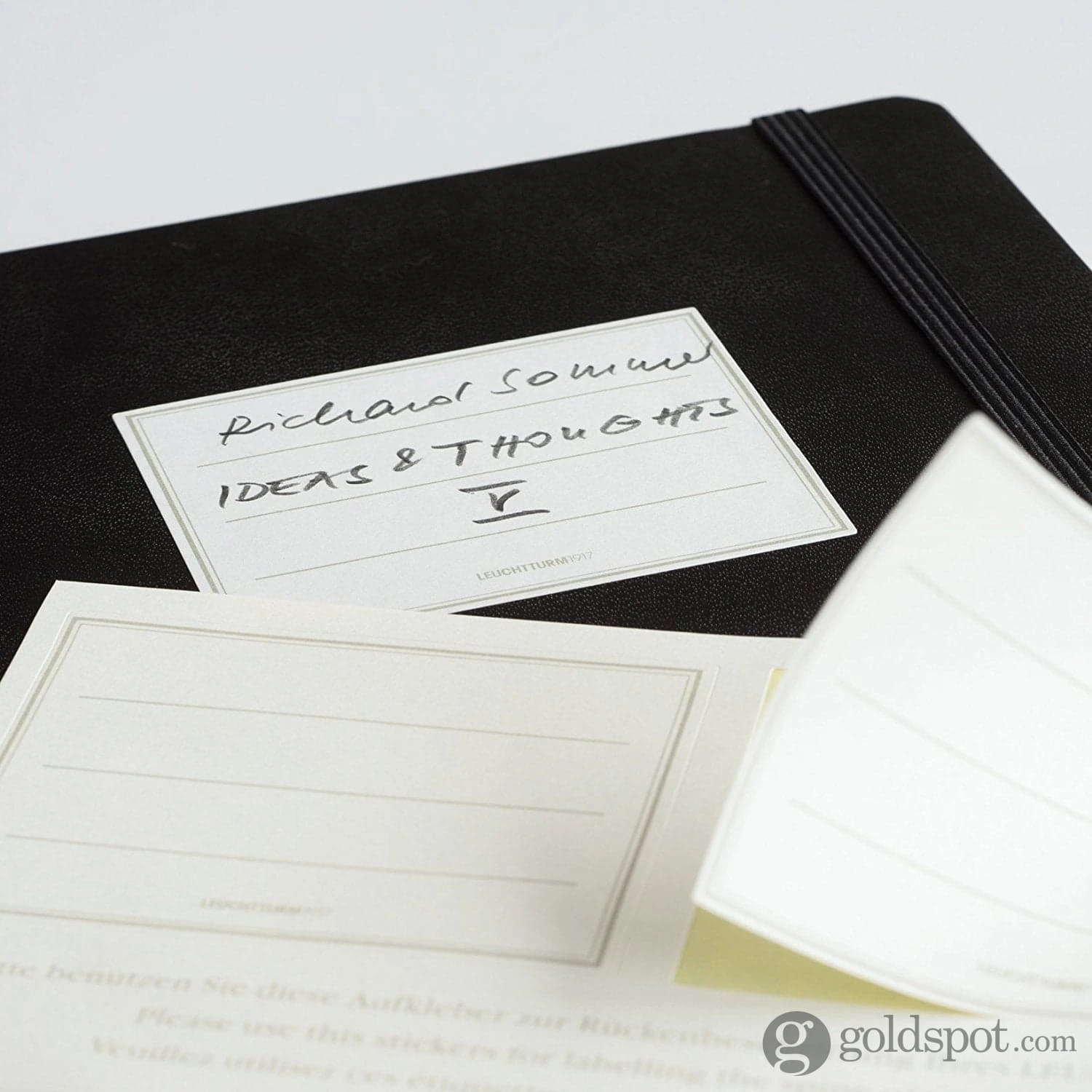 Leuchtturm 1917 Hardcover Dot Grid Notebook In Vanilla - A5 4 Leuchtturm 1917 Hardcover Dot Grid Notebook In Vanilla - A5 - Image 4