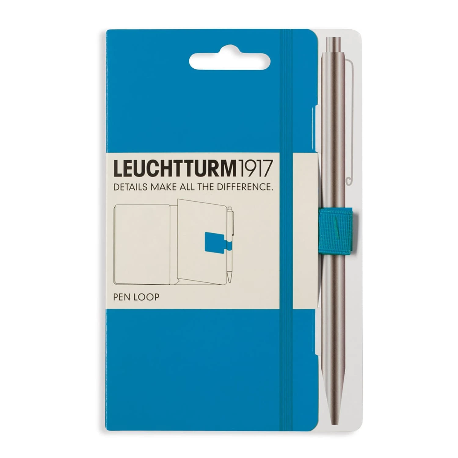 Leuchtturm 1917 Pen Loop In Azure 1 Leuchtturm 1917 Pen Loop In Azure