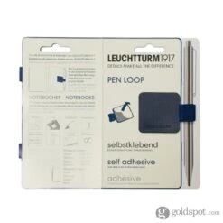 Leuchtturm 1917 Pen Loop In Navy Blue -Pen & Paper Store leuchtturm 1917 pen loop in navy blue 148