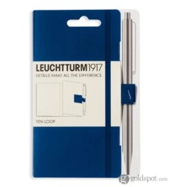 Leuchtturm 1917 Pen Loop In Navy Blue -Pen & Paper Store leuchtturm 1917 pen loop in navy blue 257