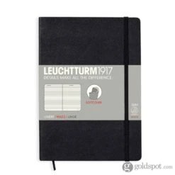 Leuchtturm 1917 Ruled Softcover Lined Notebook In Black - A5 11 Leuchtturm 1917 Ruled Softcover Lined Notebook In Black - A5 -Pen & Paper Store leuchtturm 1917 ruled softcover lined notebook in black a5 489