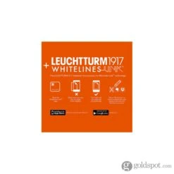 Leuchtturm 1917 Whitelines Link Hardcover Dot Grid Notebook In Black - A5 -Pen & Paper Store leuchtturm 1917 whitelines link hardcover dot grid notebook in black a5 645