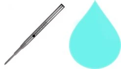Montblanc Ballpoint Pen Refill In Turquoise By Monteverde - Medium Point
