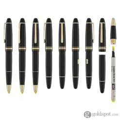 Montblanc Meisterstück 166R Document Marker In Black -Pen & Paper Store montblanc meisterstueck 166r document marker in black 412