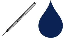 Montblanc Rollerball Refill In Blue/Black By Monteverde