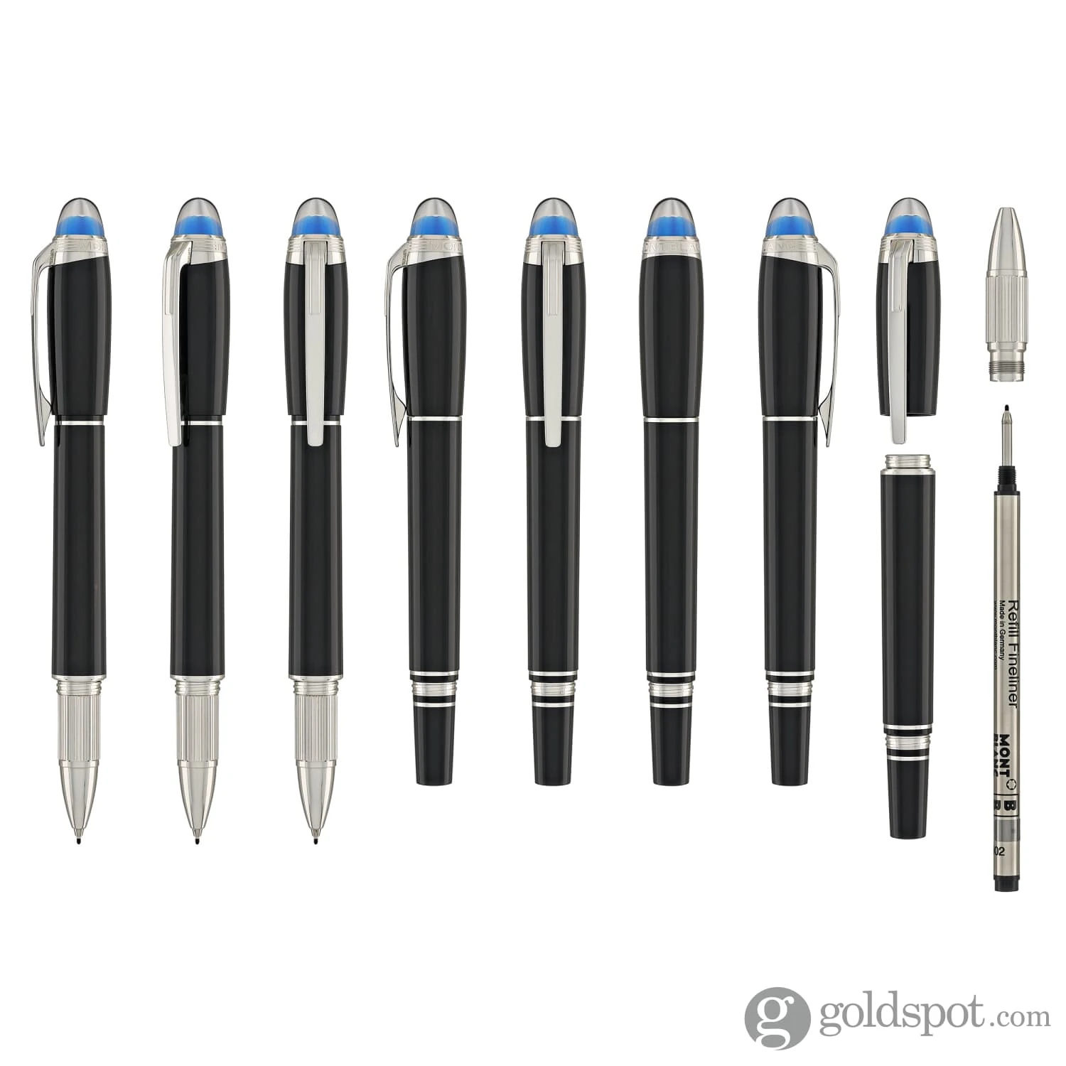 Montblanc StarWalker Precious Resin Fineliner In Black 8 Montblanc StarWalker Precious Resin Fineliner In Black - Image 8