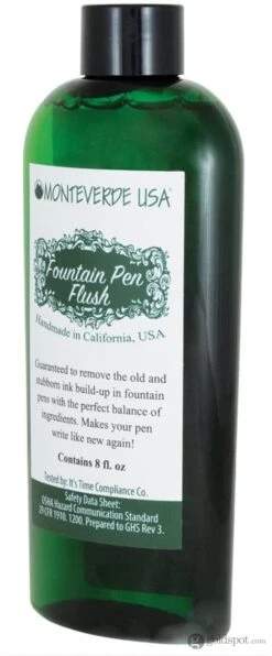 Monteverde Fountain Pen Flush To Clean Stubborn Build-Up - 8 Oz 6 Monteverde Fountain Pen Flush To Clean Stubborn Build-Up - 8 Oz -Pen & Paper Store monteverde fountain pen flush to clean stubborn build up 8 oz 786