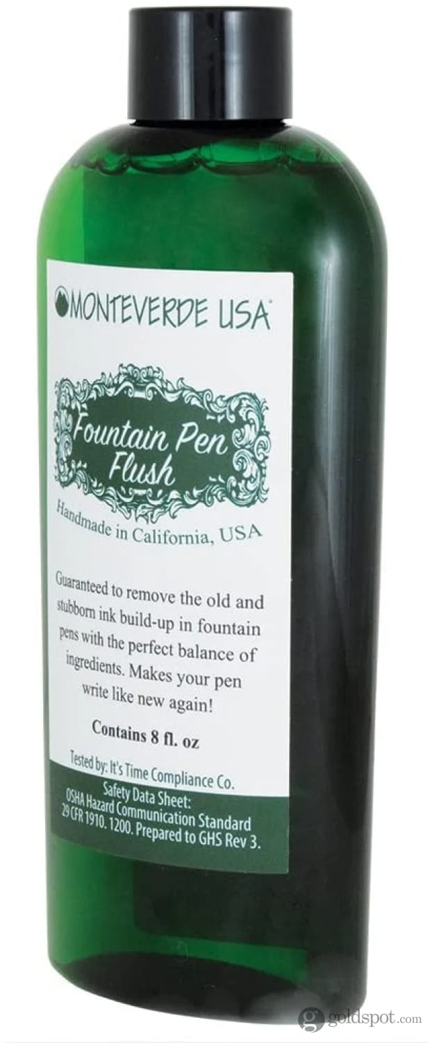 Monteverde Fountain Pen Flush To Clean Stubborn Build-Up - 8 Oz 3 Monteverde Fountain Pen Flush To Clean Stubborn Build-Up - 8 Oz - Image 3