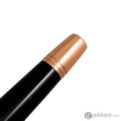 Monteverde Impressa Ballpoint Pen In Black With Rose Gold Trim -Pen & Paper Store monteverde impressa ballpoint pen in black with rose gold trim 111