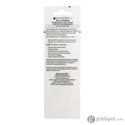 Monteverde Ink Cartridges International Size In Black - Pack Of 6 10 Monteverde Ink Cartridges International Size In Black - Pack Of 6 -Pen & Paper Store monteverde ink cartridges international size in black pack of 6 408