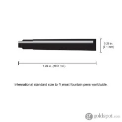 Monteverde Ink Cartridges International Size In Black - Pack Of 6 9 Monteverde Ink Cartridges International Size In Black - Pack Of 6 -Pen & Paper Store monteverde ink cartridges international size in black pack of 6 719