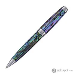 Monteverde Invincia Deluxe Ballpoint Pen In Abalone With Chrome Trim -Pen & Paper Store monteverde invincia deluxe ballpoint pen in abalone with chrome trim 146
