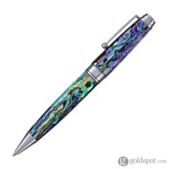 Monteverde Invincia Deluxe Ballpoint Pen In Abalone With Chrome Trim -Pen & Paper Store monteverde invincia deluxe ballpoint pen in abalone with chrome trim 387