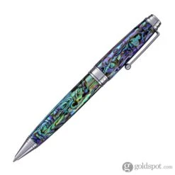 Monteverde Invincia Deluxe Ballpoint Pen In Abalone With Chrome Trim -Pen & Paper Store monteverde invincia deluxe ballpoint pen in abalone with chrome trim 704