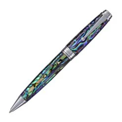 Monteverde Invincia Deluxe Ballpoint Pen In Abalone With Chrome Trim