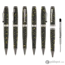 Monteverde Invincia Vega Ballpoint Pen In Starlight Yellow -Pen & Paper Store monteverde invincia vega ballpoint pen in starlight yellow 507