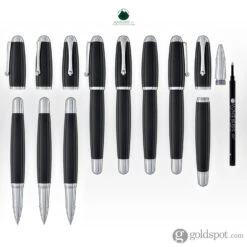 Monteverde Super Mega Rollerball Pen In Carbon Fiber With Chrome Trim -Pen & Paper Store monteverde super mega rollerball pen in carbon fiber with chrome trim 252