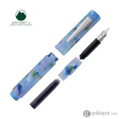 Monteverde USA MVP Fountain Pen In Blue Squares -Pen & Paper Store monteverde usa mvp fountain pen in blue squares 225