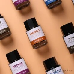 Nahvalur Explorer Bottled Ink In Mango Sorbet - 20mL -Pen & Paper Store nahvalur explorer bottled ink in mango sorbet 20ml 409