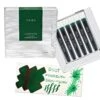 Namiki Pilot Iroshizuku Ink Cartridges In Shin-ryoku (Forest Green) - Pack Of 6