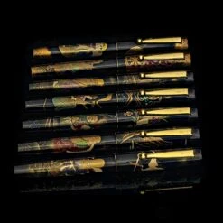 Namiki Yukari 100th Anniversary Fountain Pen In Seven Gods Juro-jin - 18K Gold Medium Point -Pen & Paper Store namiki yukari 100th anniversary fountain pen in seven gods juro jin 18k gold medium point 371