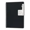 Nebula By Colorverse Casual A5 Notebook In Black