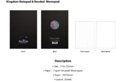 Nebula By Colorverse Kingdom Notepad - Dotted