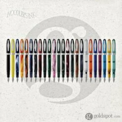 Noodler's Ahab Fountain Pen In Creeper Cobalt Translucent - Flex Nib -Pen & Paper Store noodlers ahab fountain pen in creeper cobalt translucent flex nib 565