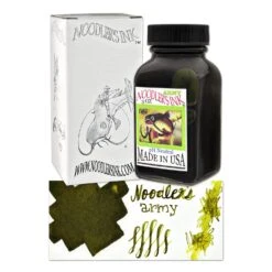 Noodler's Army Green Fountain Pen Ink - 3oz Bottle