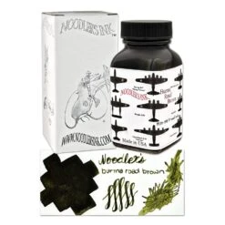 Noodler's Burma Road Brown Fountain Pen Ink - 3oz Bottle
