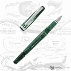 Noodler's Ink Creaper Fountain Pen In Jade - Medium Point 15 Noodler's Ink Creaper Fountain Pen In Jade - Medium Point -Pen & Paper Store noodlers ink creaper fountain pen in jade medium point 580