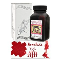 Noodler's Red Fountain Pen Ink - 3oz Bottle