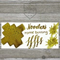 Noodler's Rome Burning Fountain Pen Ink - 3oz Bottle -Pen & Paper Store noodlers rome burning fountain pen ink 3oz bottle 107