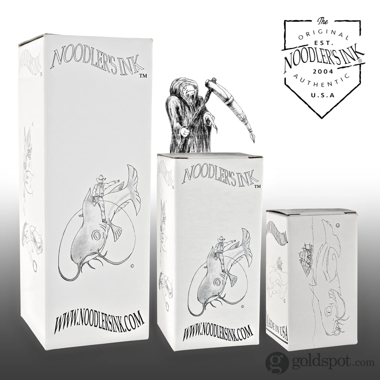 Noodler's Year Of The Golden Pig Fountain Pen Ink - 4.5oz 4 Noodler's Year Of The Golden Pig Fountain Pen Ink - 4.5oz - Image 4