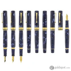 Omas Paragon Fountain Pen In Blue Royale With Gold Trim -Pen & Paper Store omas paragon fountain pen in blue royale with gold trim 663