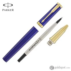 Parker Ingenuity Rollerball Pen In Blue With Gold Trim 16 Parker Ingenuity Rollerball Pen In Blue With Gold Trim -Pen & Paper Store parker ingenuity rollerball pen in blue with gold trim 843
