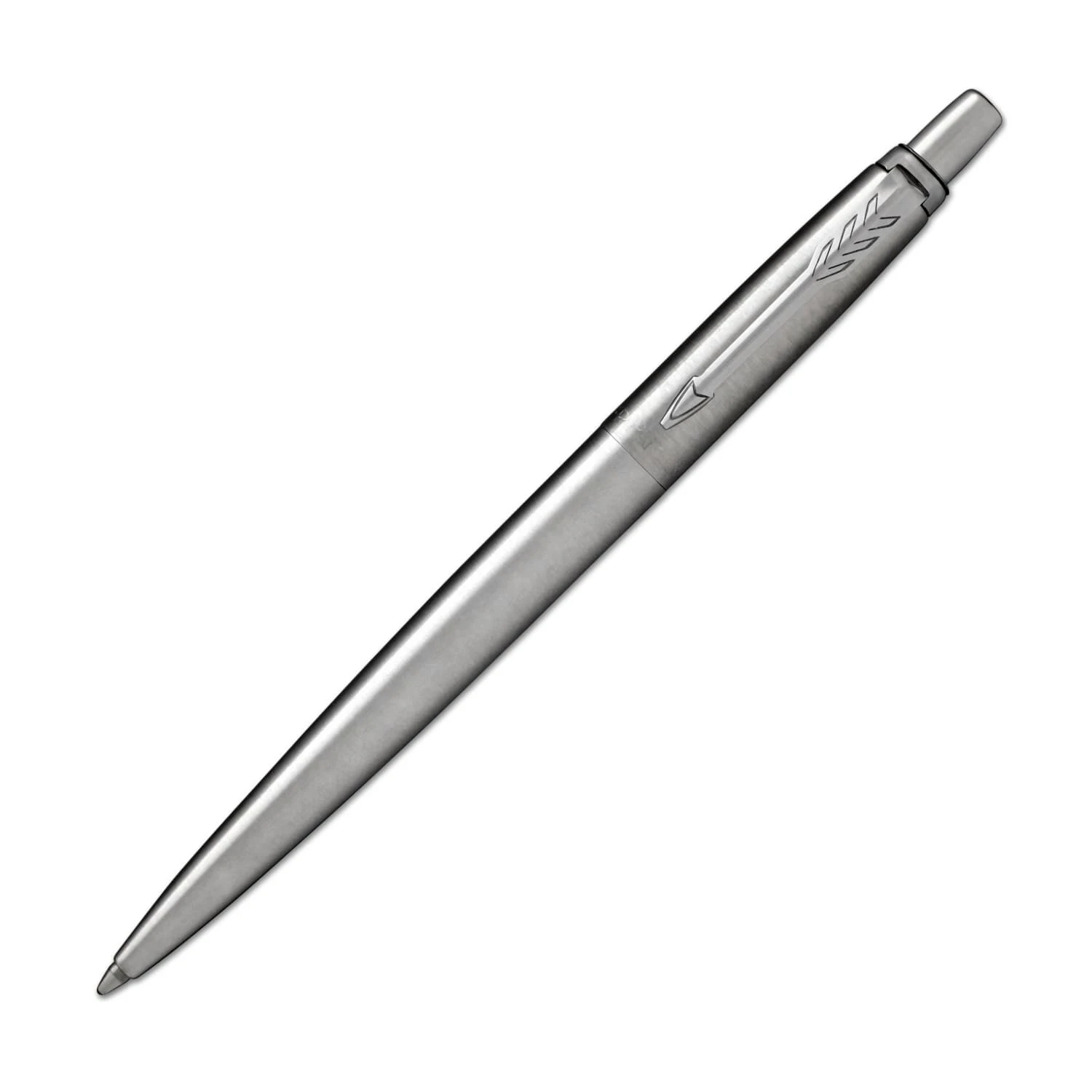 Parker Jotter Ballpoint Pen In Stainless Steel With Chrome Trim