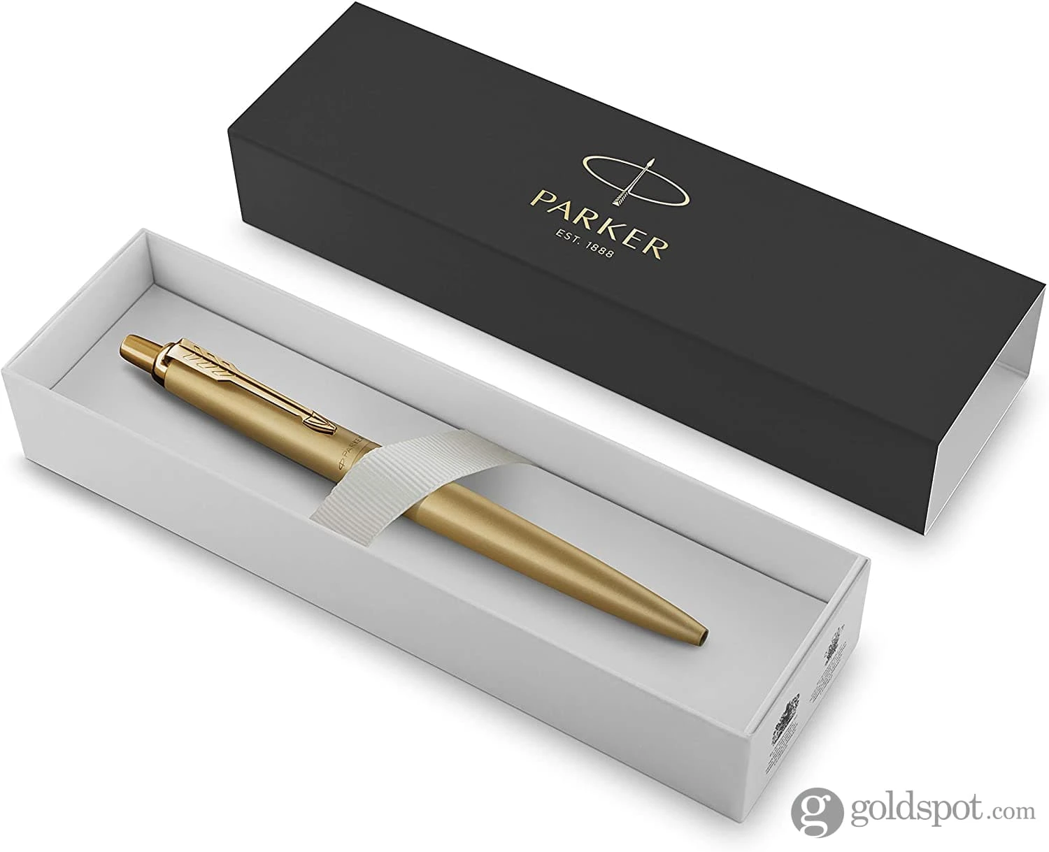 Parker Jotter XL Ballpoint Pen In Monochrome Gold GT 2 Parker Jotter XL Ballpoint Pen In Monochrome Gold GT - Image 2