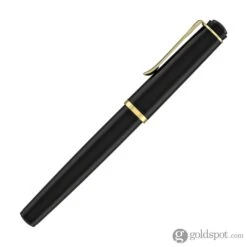 Pelikan P200 Fountain Pen In Black With Gold Trim -Pen & Paper Store pelikan p200 fountain pen in black with gold trim 957
