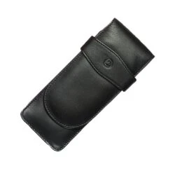 Pelikan Triple Pen Case Fine Leather In Black