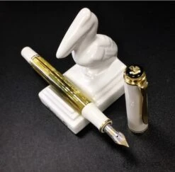 Pelikan Vintage White Pen Stand - Small -Pen & Paper Store pelikan vintage white pen stand small 760