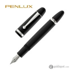 Penlux Masterpiece Grande Fountain Pen In Black -Pen & Paper Store penlux masterpiece grande fountain pen in black 617