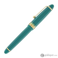 Pilot Custom 743 Fountain Pen In Verdigris (Green) - 14K Gold 14 Pilot Custom 743 Fountain Pen In Verdigris (Green) - 14K Gold -Pen & Paper Store pilot custom 743 fountain pen in verdigris green 14k gold 310