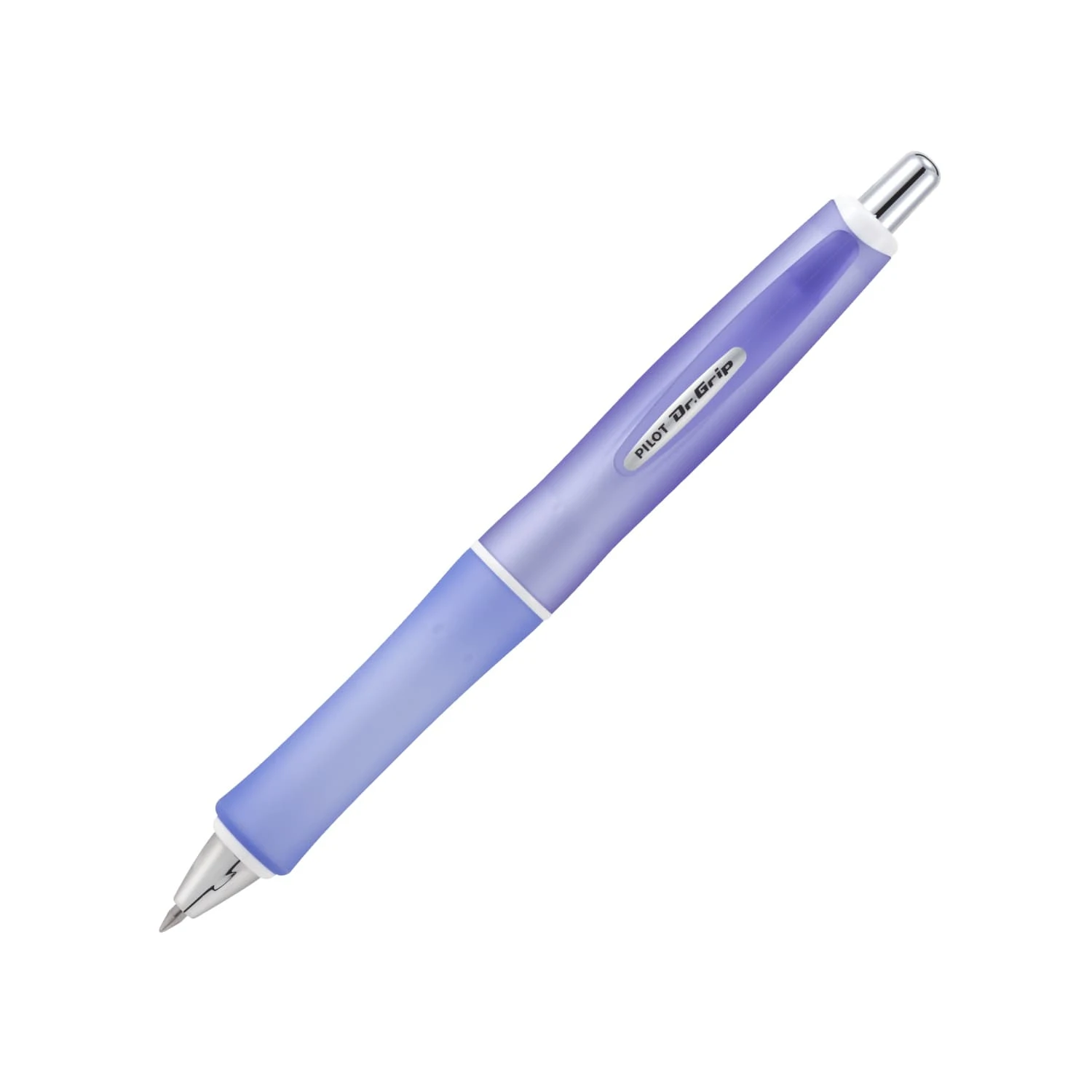 Pilot Dr. Grip Frosted Retractable Ballpoint Pen In Pastel Purple - Medium Point